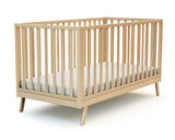 Babybett aus lackiertem Buchenholz 70 x 140 cm