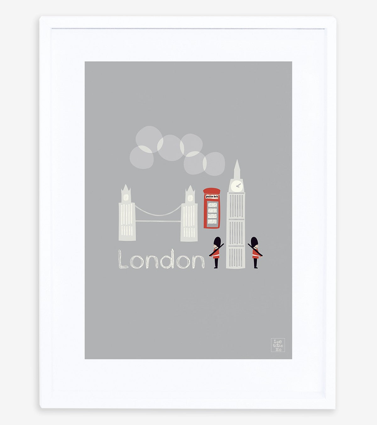 LONDON - Poster für Kinder - London Monuments