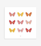 HELLO SPRING - Kinderposter - Die Schmetterlinge