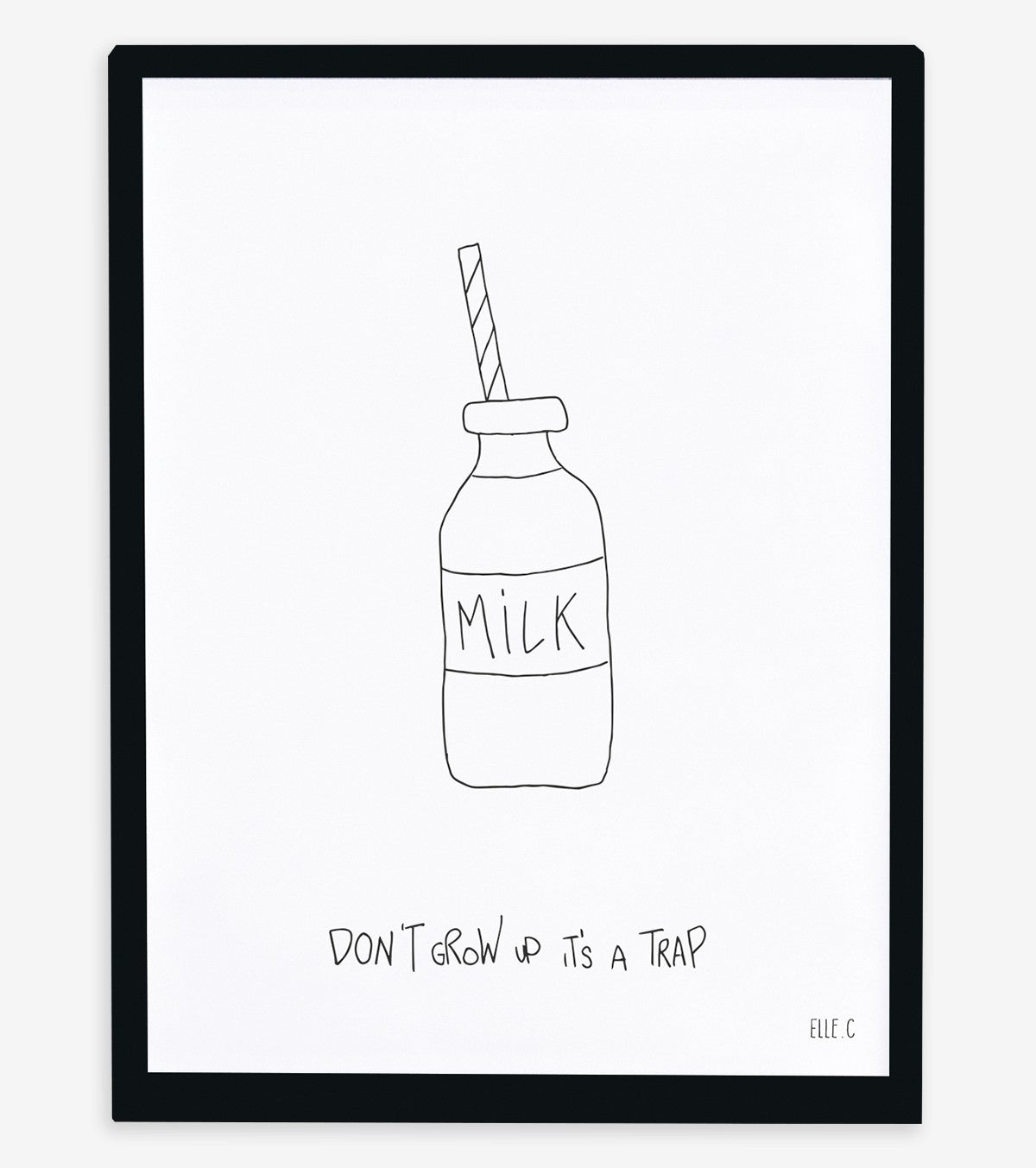 BACK TO SCHOOL - Poster Kind - Don't grow up