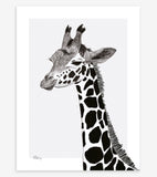 SERENGETI - Kinderposter - Die Giraffe