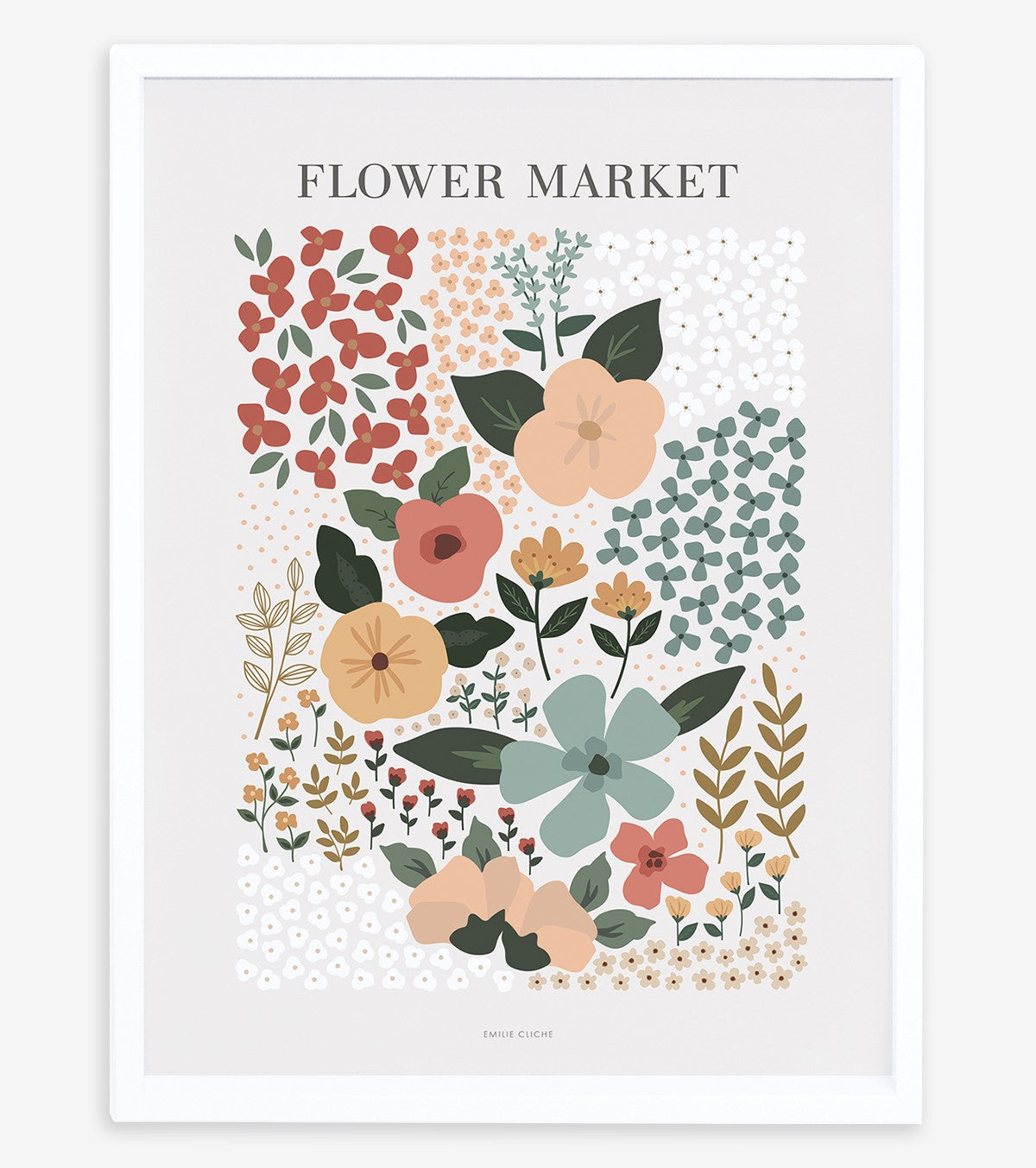 BLOEM - Poster Kind - Flower market