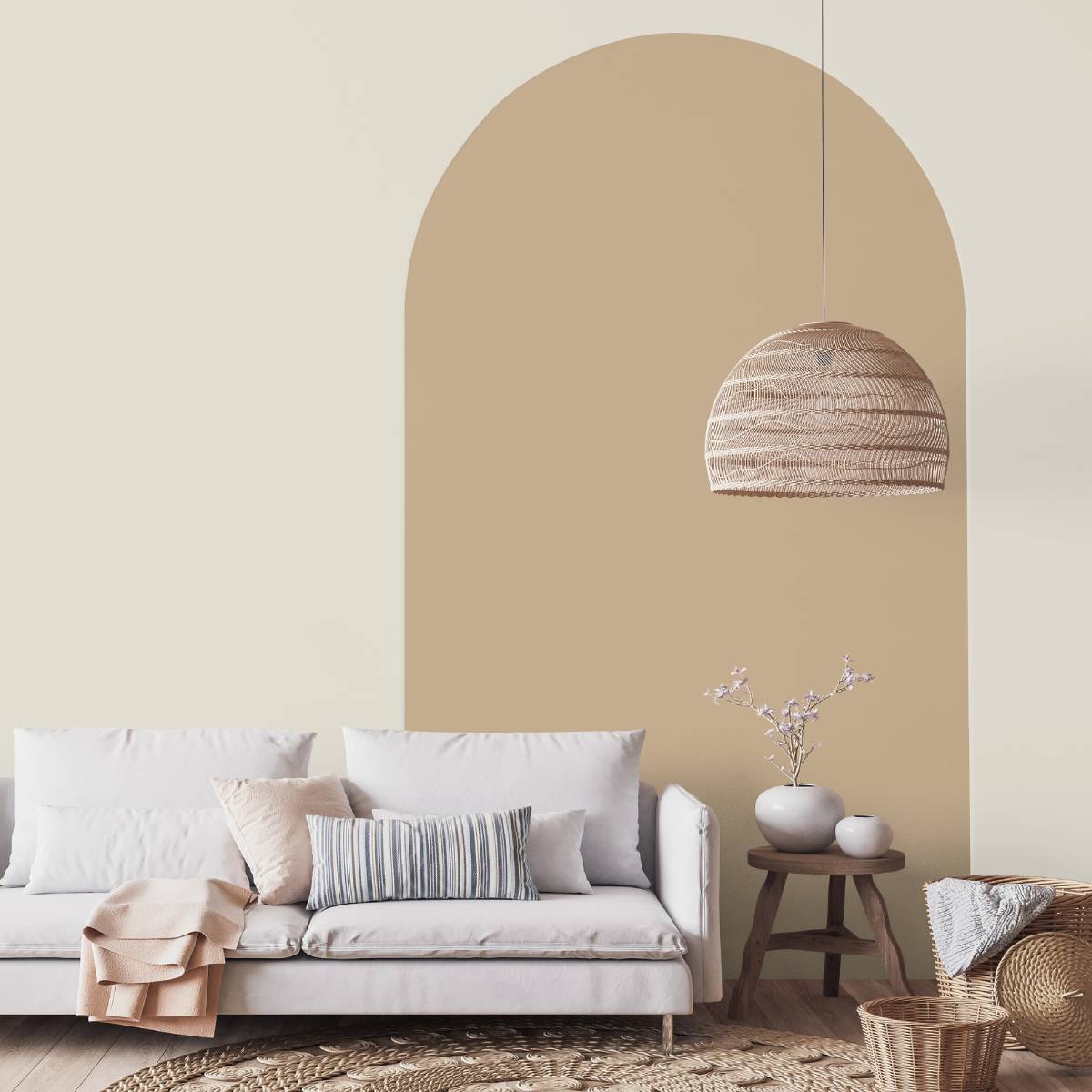 Algo Öko-Farbe - Beige Karamell Golden