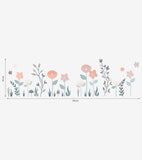 ADELE - Wandsticker Wandbilder - Große Blumen