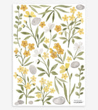 LUCKY DUCKY - Wandsticker Wandbilder - Blumen und Blätter