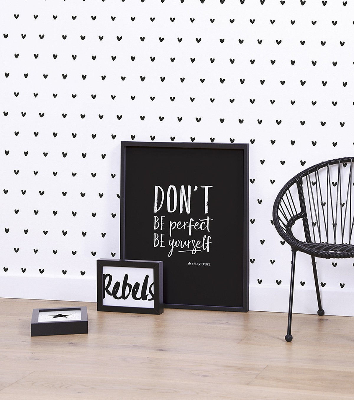 REBEL RULES - Poster für Kinder - Don't be perfect