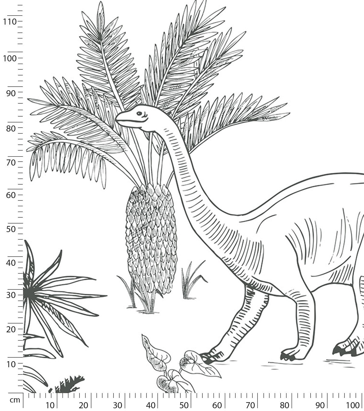 DINOSAURUS - Panorama-Tapete - Dinosaurier