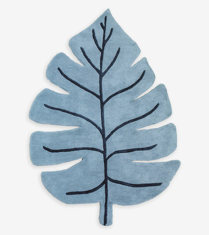 TANZANIA - teppich - Monstera blue leaf