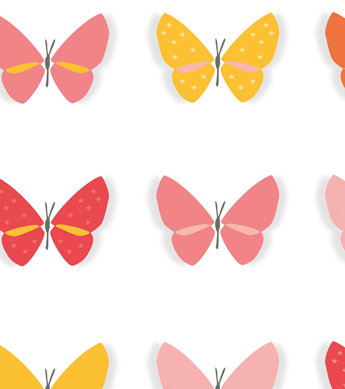 HELLO SPRING - Kinderposter - Die Schmetterlinge