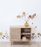 CAPUCINE - Wandsticker Wandbilder - Große Blumen