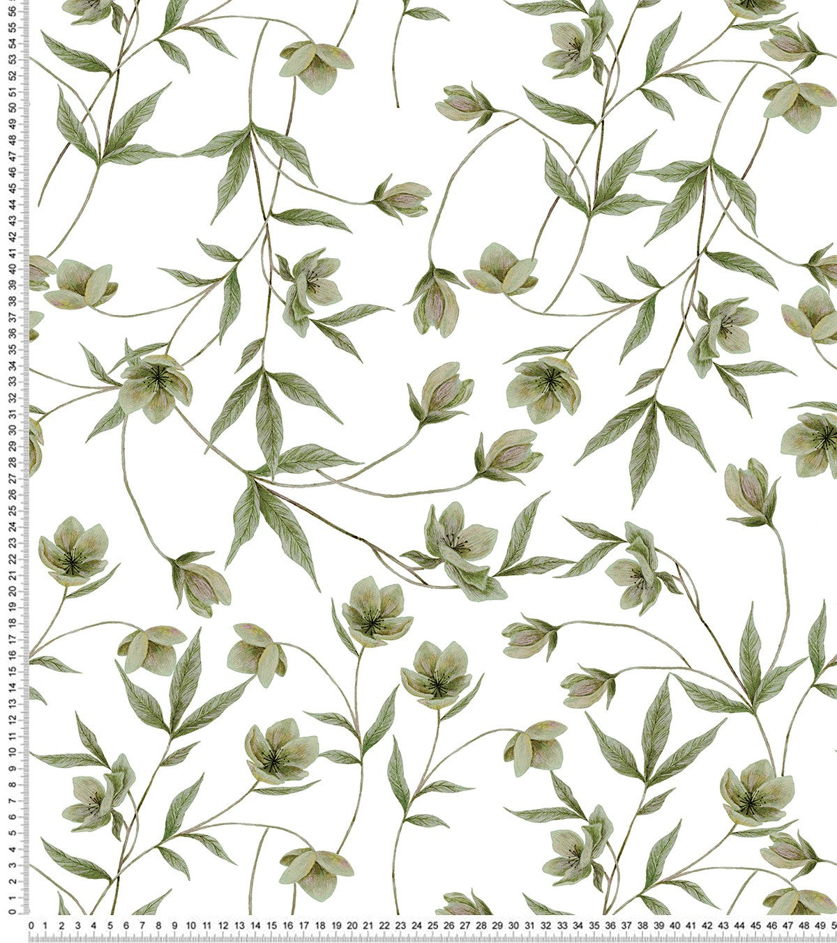 WELLINGTON - Kindertapete - Blumenmotiv Helleborus