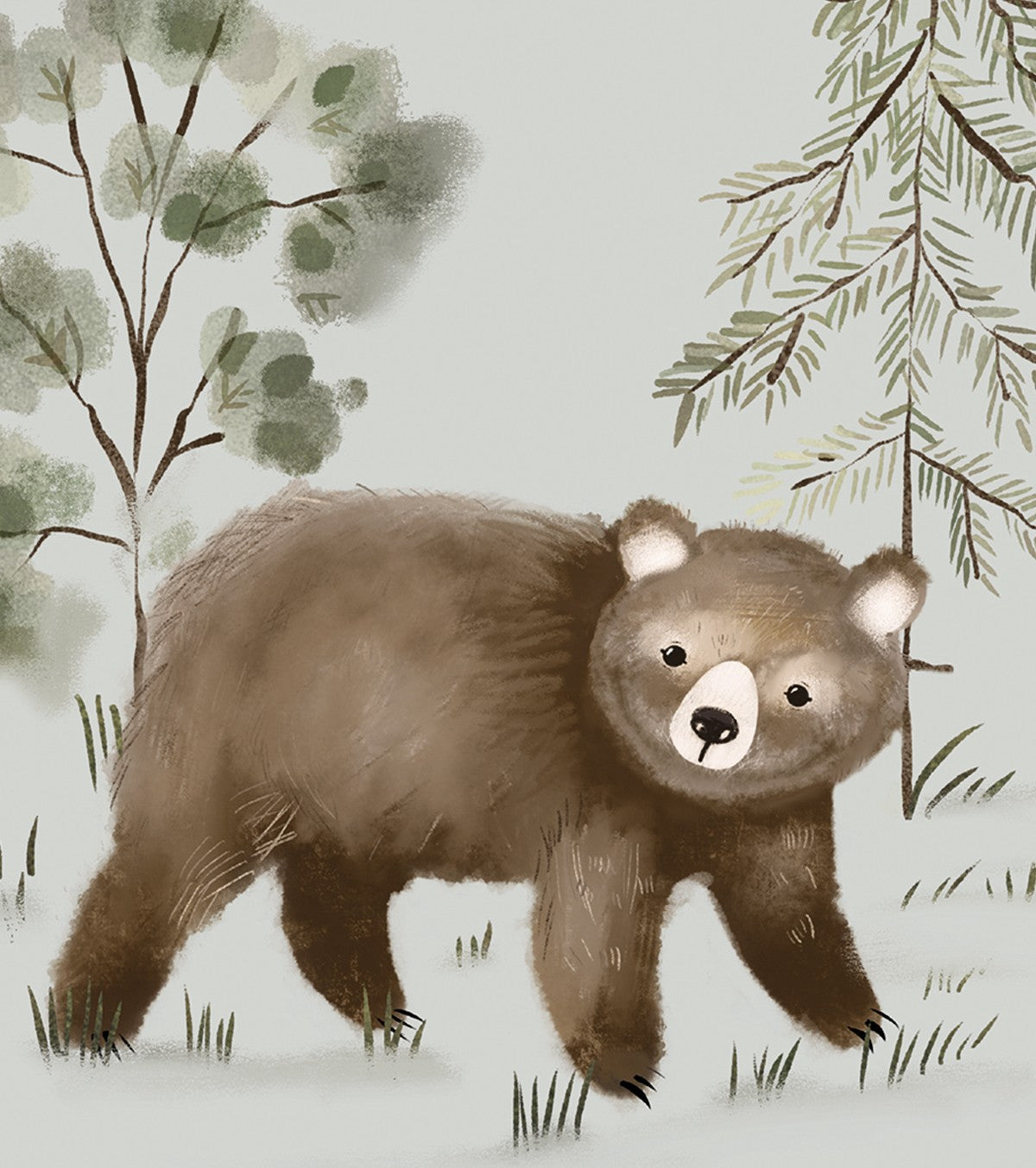KHARU - Poster für Kinder - Kleiner Bär