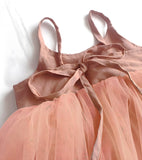 Neckholder-Tutu-Kleid - rosa